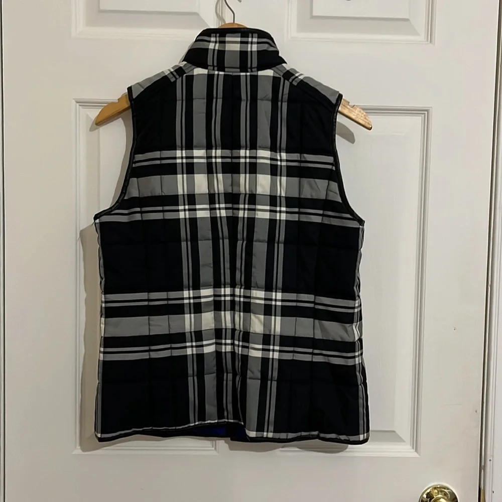 Ralph Lauren Vest Plaid Riding Vest - Picture 2 of 6